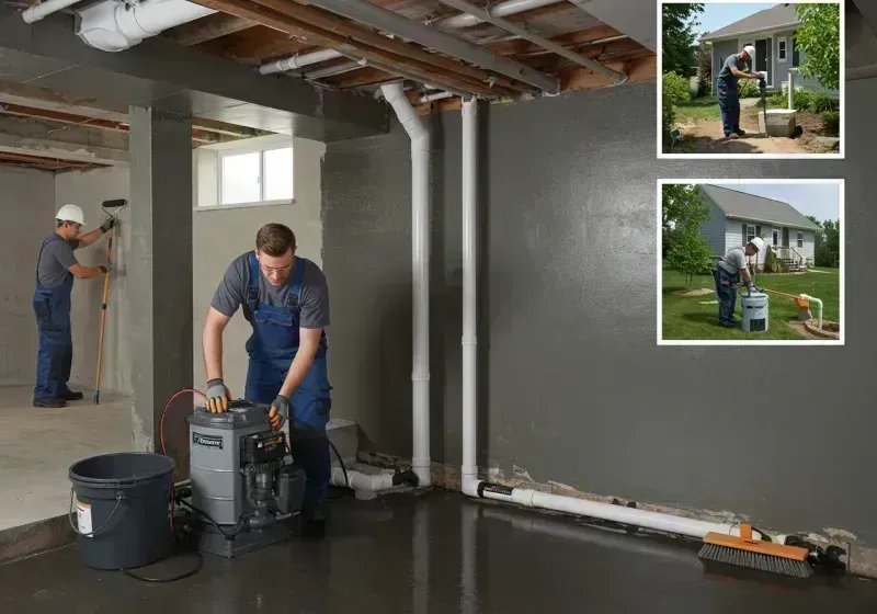 Basement Waterproofing and Flood Prevention process in West Ridge, IL